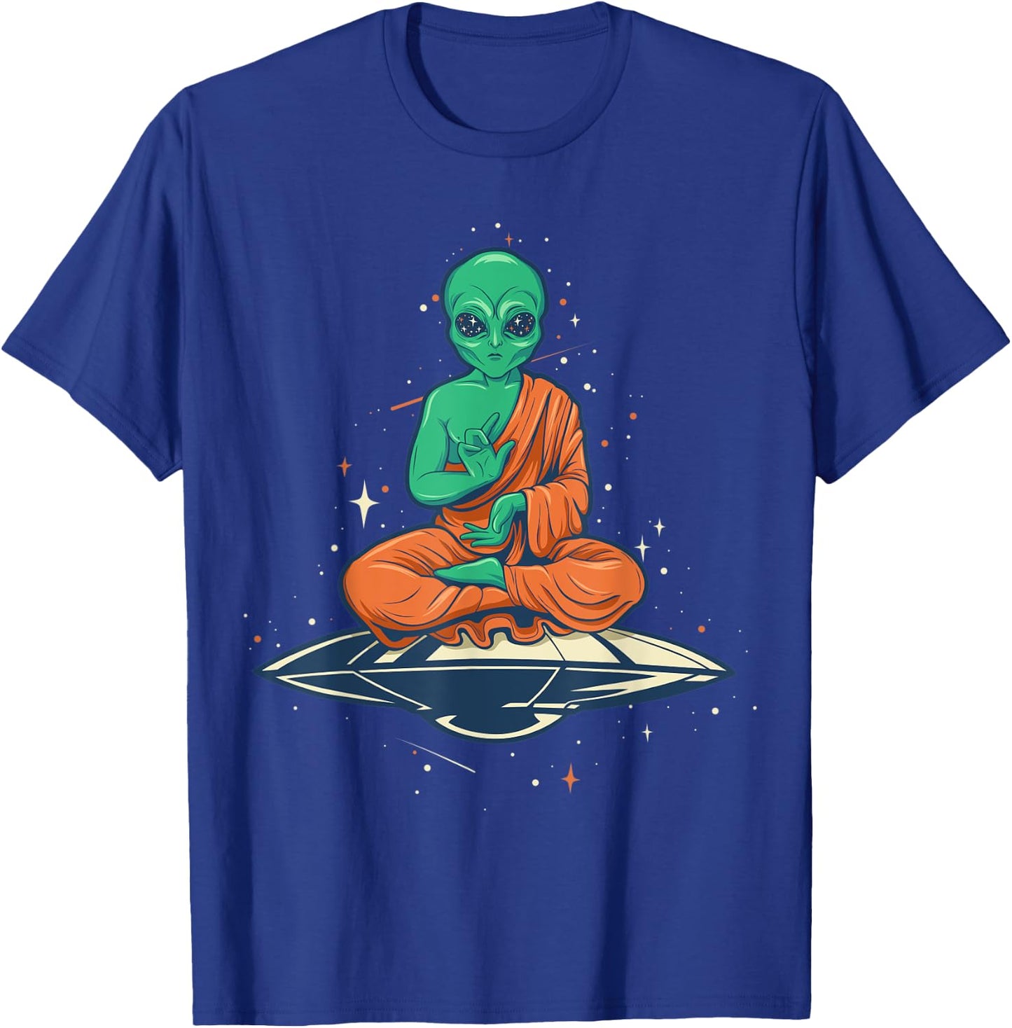 Alien Buddha T-Shirt - T-Shirt | Royal
