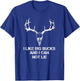I Like Big Bucks And I Can Not Lie T shirt-Deer Skull shirt T-Shirt - T-Shirt | Royal