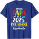Funny Proud Papa of a Class of 2025 Pre-school Graduate T-Shirt - T-Shirt | Royal