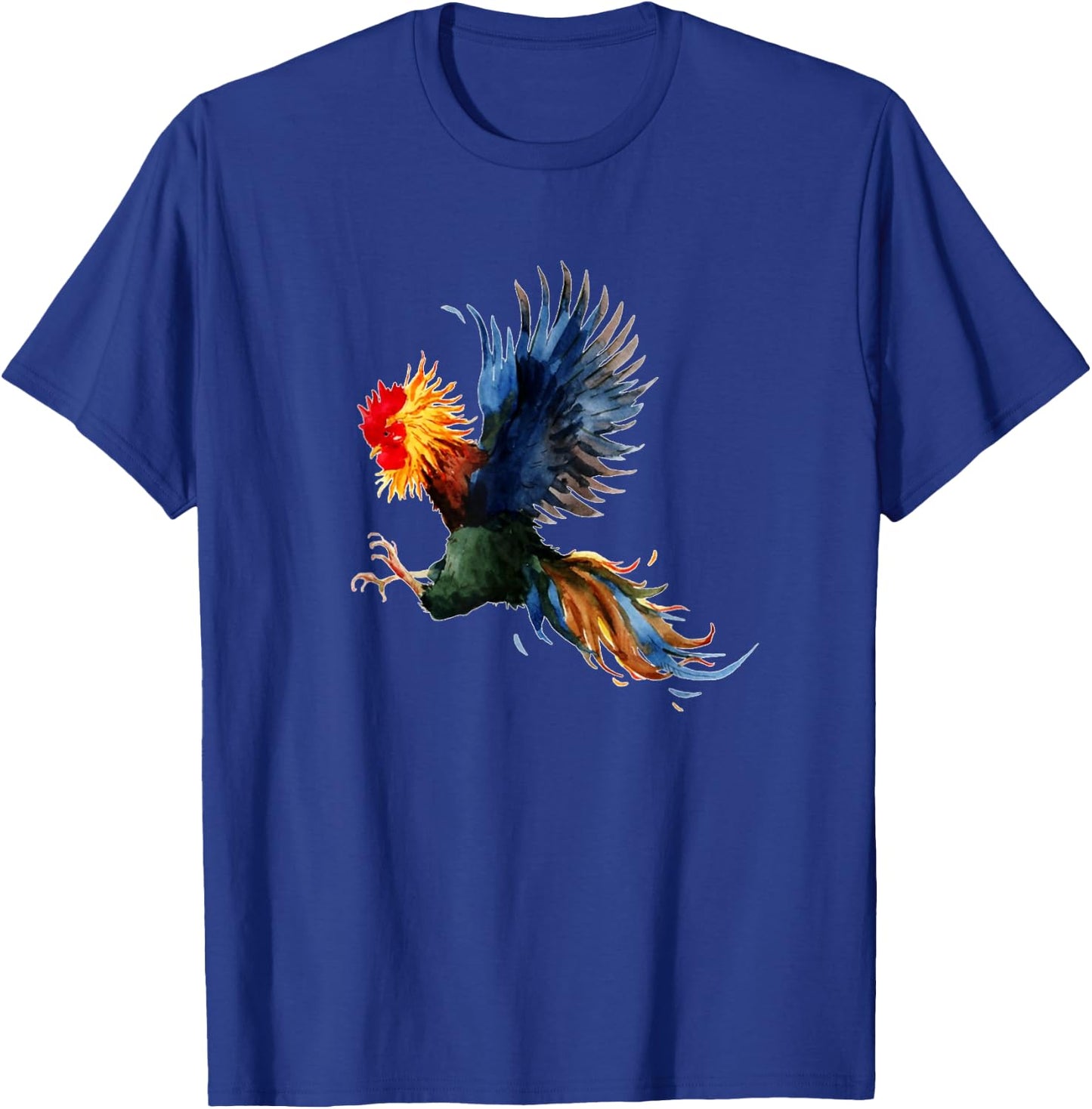 Rooster fighting T-Shirt - T-Shirt | Royal
