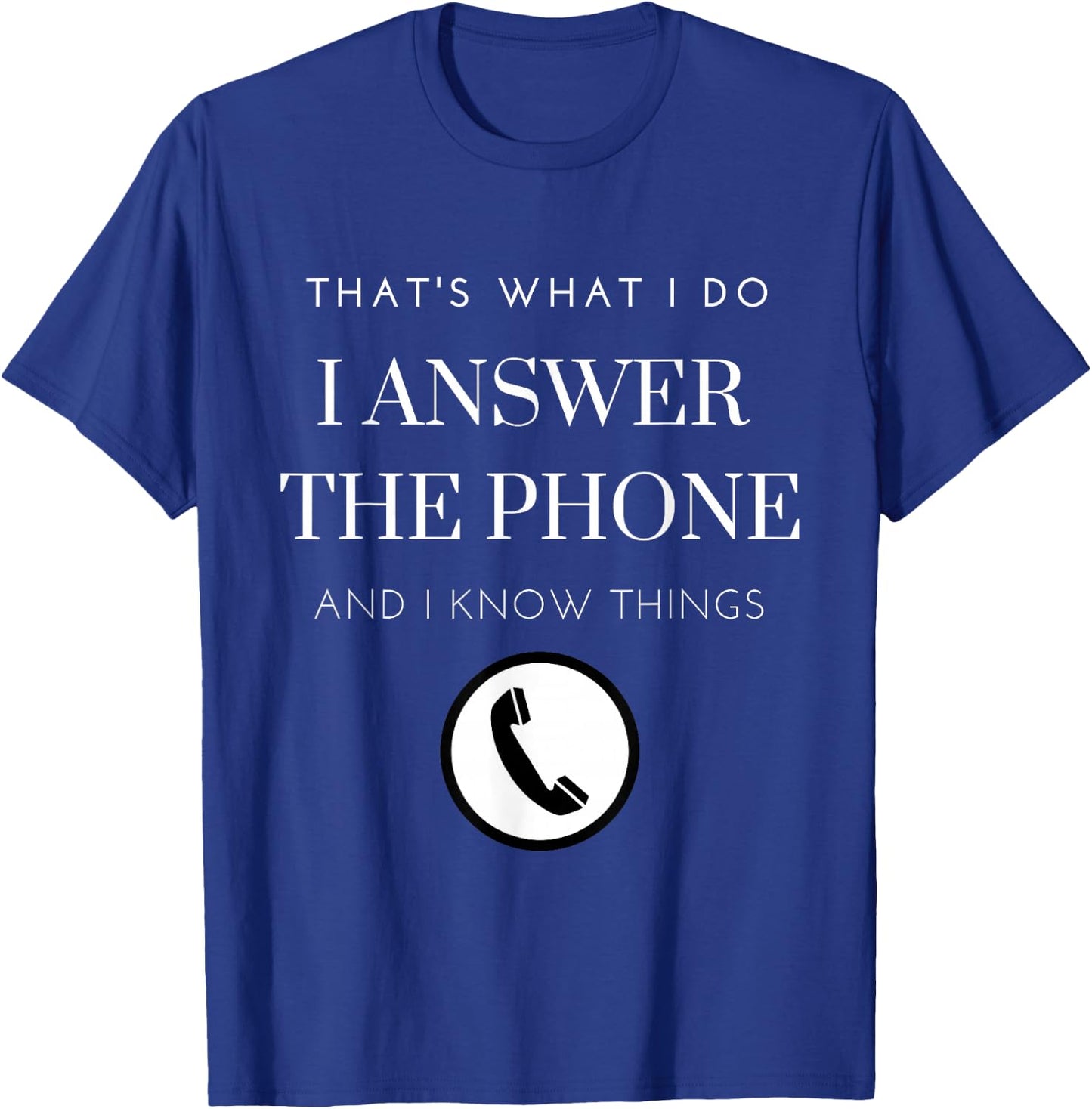Call Center Funny Customer Service T-Shirt - T-Shirt | Royal