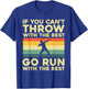 Shot Put Art Women Shot Put Throwing Shot Putter T-Shirt - T-Shirt | Royal