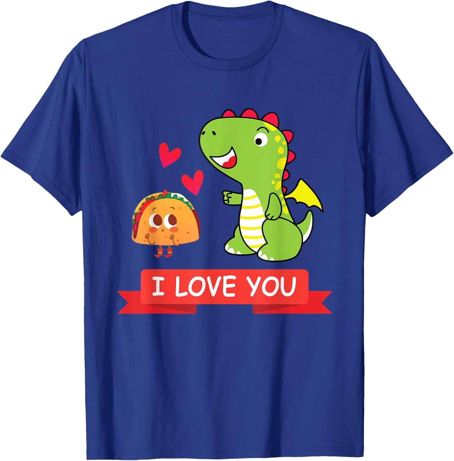 Dragon Taco Dragons Love Tacos Party Gift T-Shirt - T-Shirt | Royal