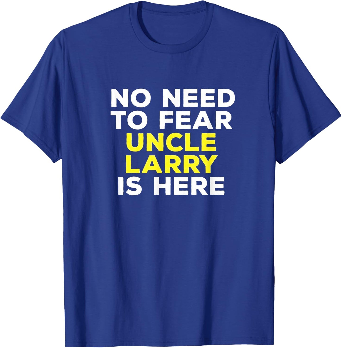 LARRY Funny Uncle Gift Family Graphic Name T-Shirt - T-Shirt | Royal