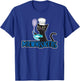 Mr. Whiskers Cute Cartoon Chef Cat T-Shirt - T-Shirt | Royal