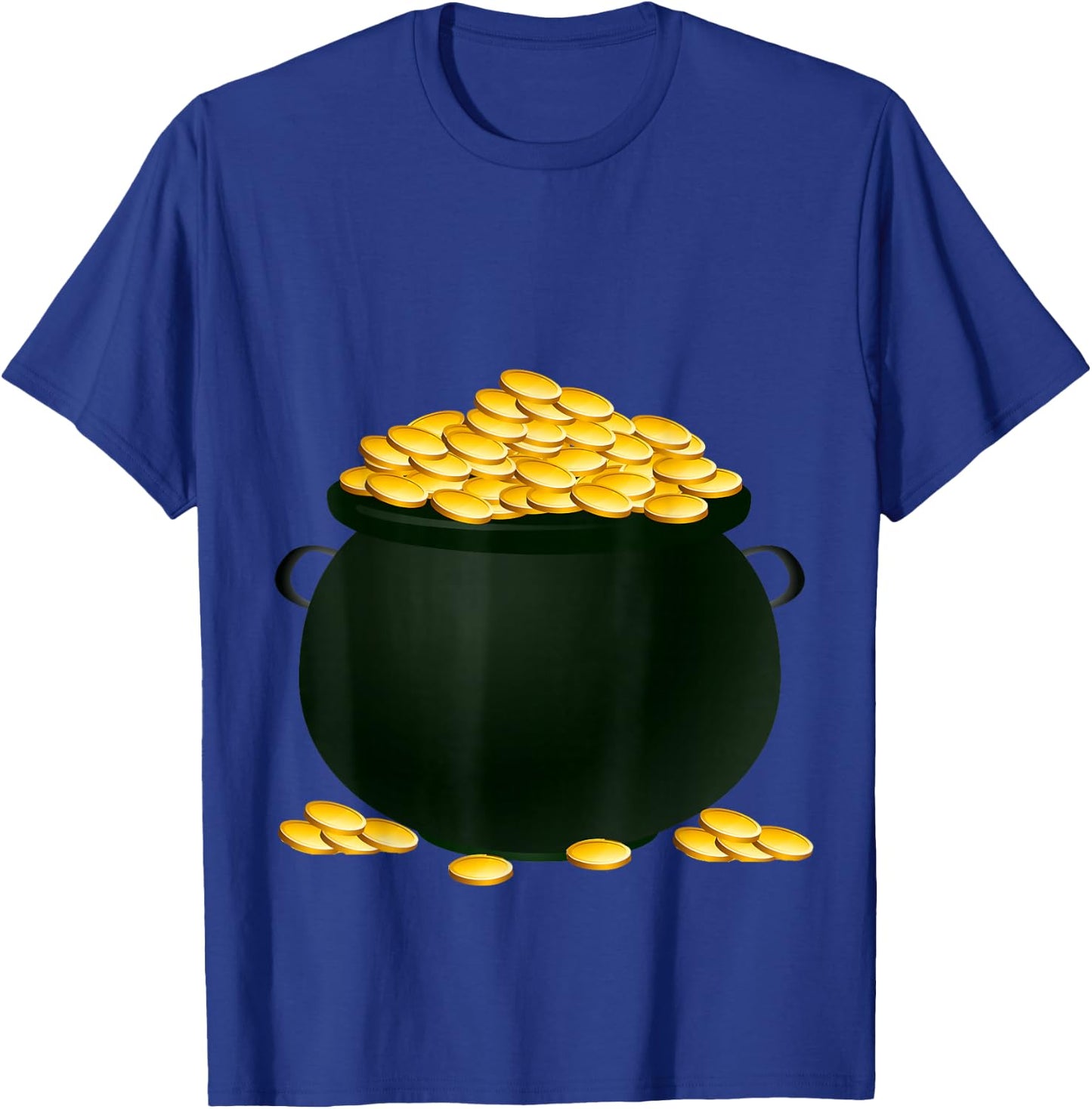 Pot of Gold Costume Holiday and Halloween Parties T-Shirt - T-Shirt | Royal