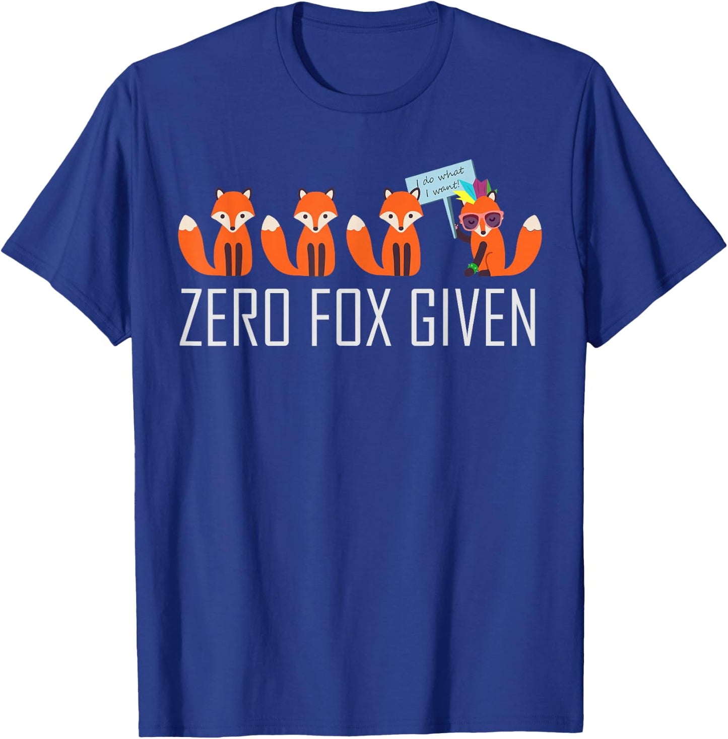 Zero Fox Given T-Shirt - T-Shirt | Royal
