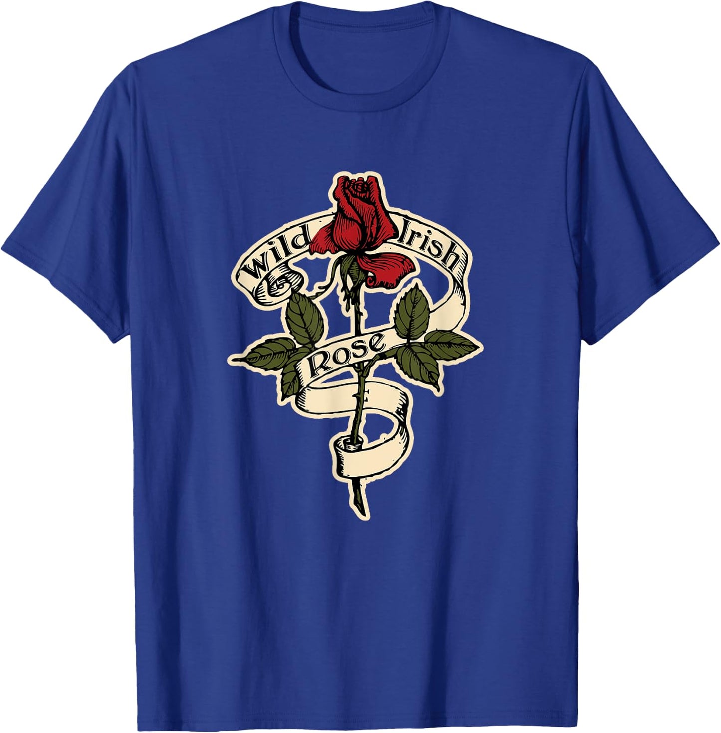 Wild Irish Rose shirt for St. Patrick's Day T-Shirt - T-Shirt | Royal