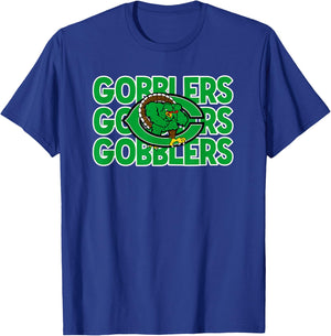 Cuero High School Gobblers T-Shirt - T-Shirt | Royal