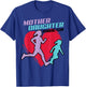Cool Mother Daughter Running Team | Funny Runner Tandem Gift T-Shirt - T-Shirt | Royal