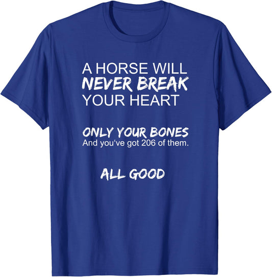 Funny Horse T-Shirt - T-Shirt | Royal