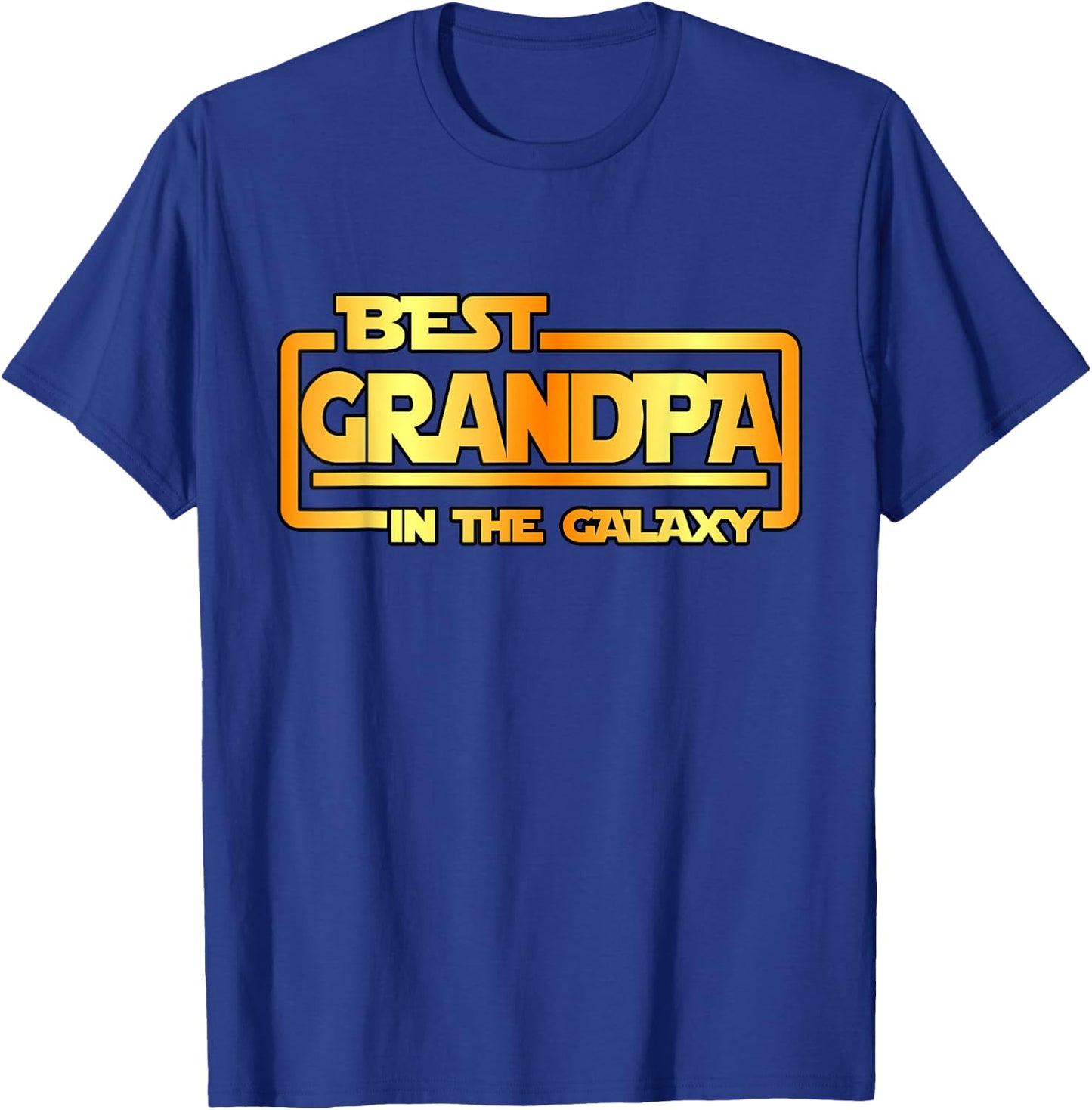 The best grandpa in the galaxy T-Shirt - T-Shirt | Royal