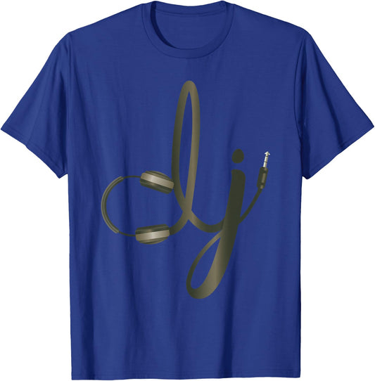 DJ Headphone | I Heart Being A DJs Party Gift T-Shirt - T-Shirt | Royal