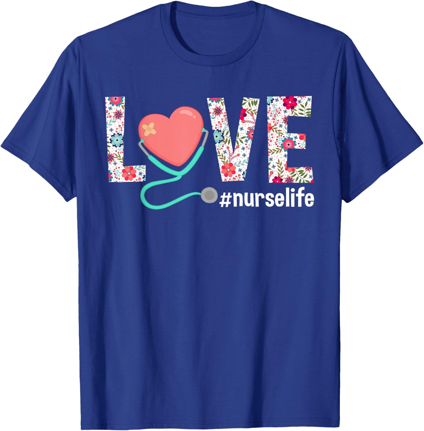 Nurse Life Nursing Clinical RN LPN T Shirt T-Shirt - T-Shirt | Royal
