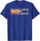 80s Style Red Rock Canyon Nevada T-Shirt - T-Shirt | Royal