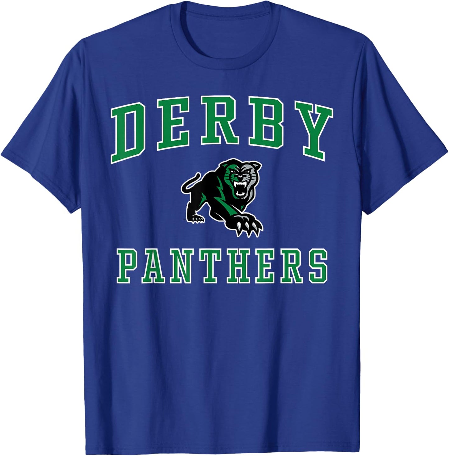 Derby High School Panthers T-Shirt - T-Shirt | Royal