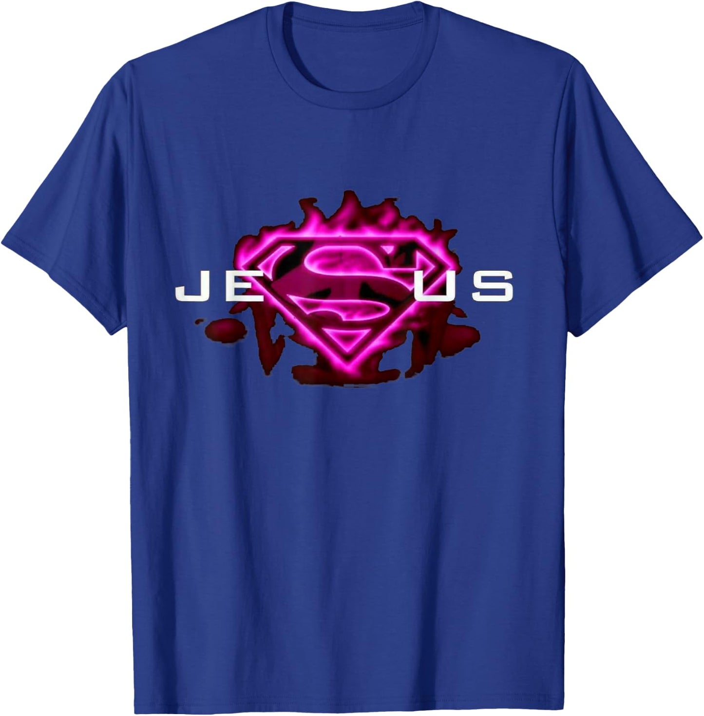 Jesus is my superhero, Christian love T-Shirt - T-Shirt | Royal