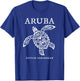 Aruba Sea Turtle Cruise Vacation Souvenir Boys Girls T-Shirt - T-Shirt | Royal