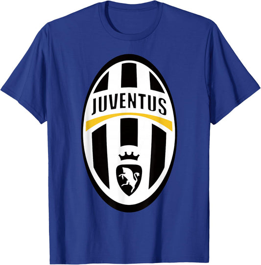 Trendy Juventus Sports Club Logo T-Shirt - T-Shirt | Royal