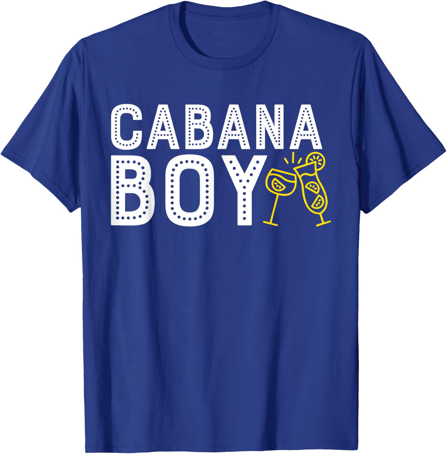 Cabana Boy T Shirt Funny Pool Boy Cocktail Shirt T-Shirt - T-Shirt | Royal