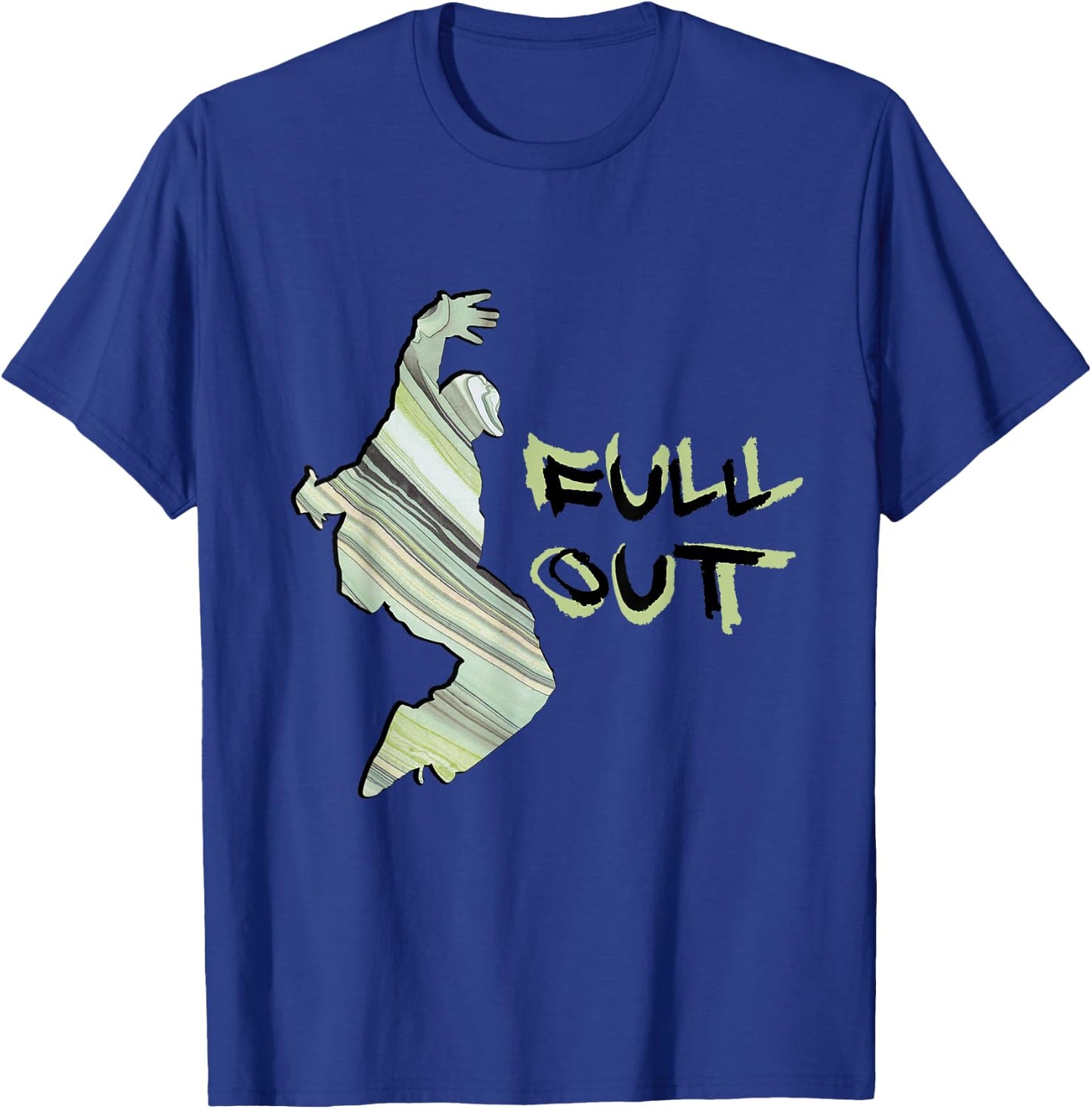 Hip Hop Dance Recital Gift Boys - Full Out Dance T-Shirt - T-Shirt | Royal