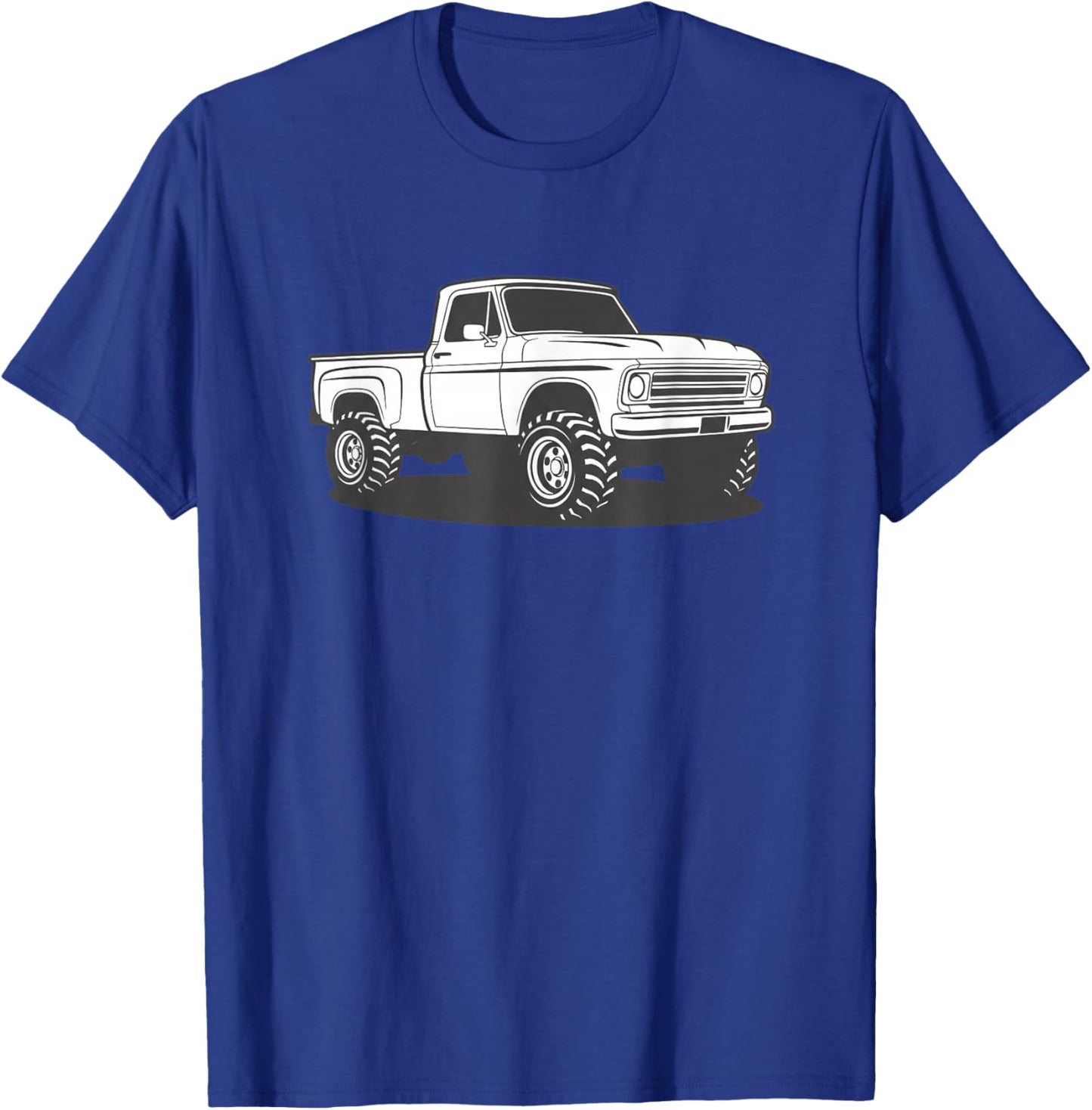 Trucks & Off-Road, I Live for Lifted Classic Pickups T-Shirt - T-Shirt | Royal