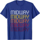 Midway, UT | Vintage Style Utah T-Shirt - T-Shirt | Royal