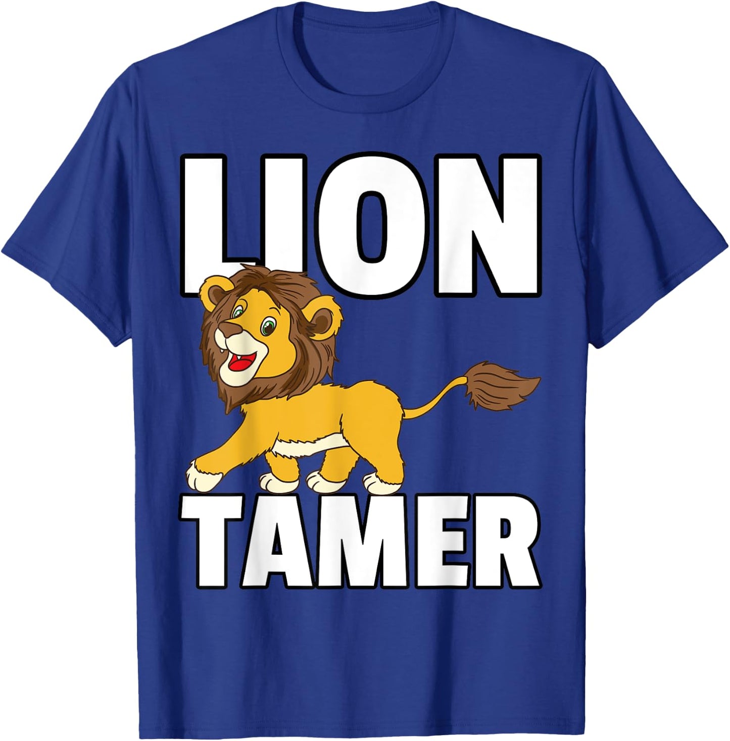 Lion Tamer Shirt Circus Costume Women Girl Men Kids Cute T-Shirt - T-Shirt | Royal