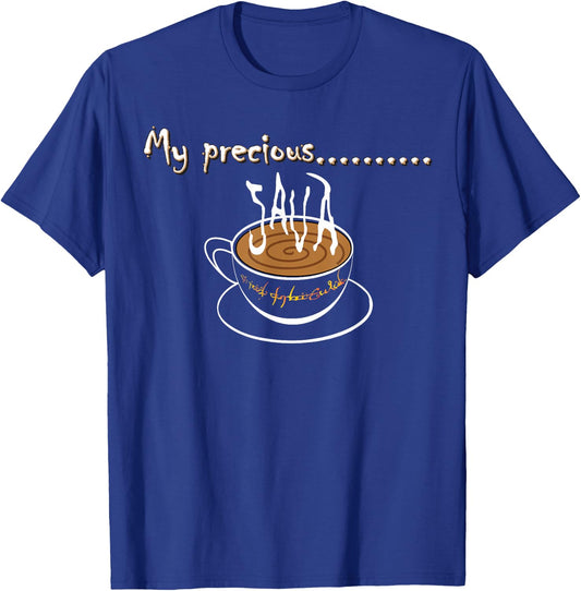 I LOVE COFFEE My Precious Coffee Lover Gift T-Shirt - T-Shirt | Royal