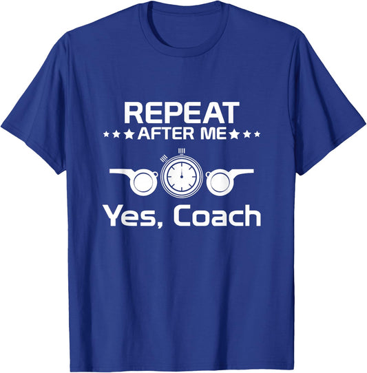 Track and Field Shirt for School Sport Coaches - Runner Gift T-Shirt - T-Shirt | Royal