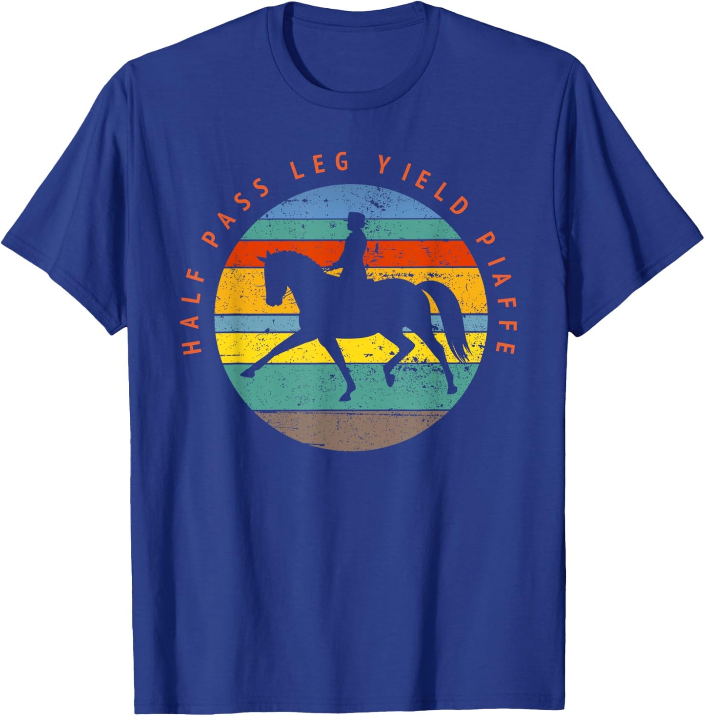 Dressage Rider Gift Dressage T-Shirt - T-Shirt | Royal