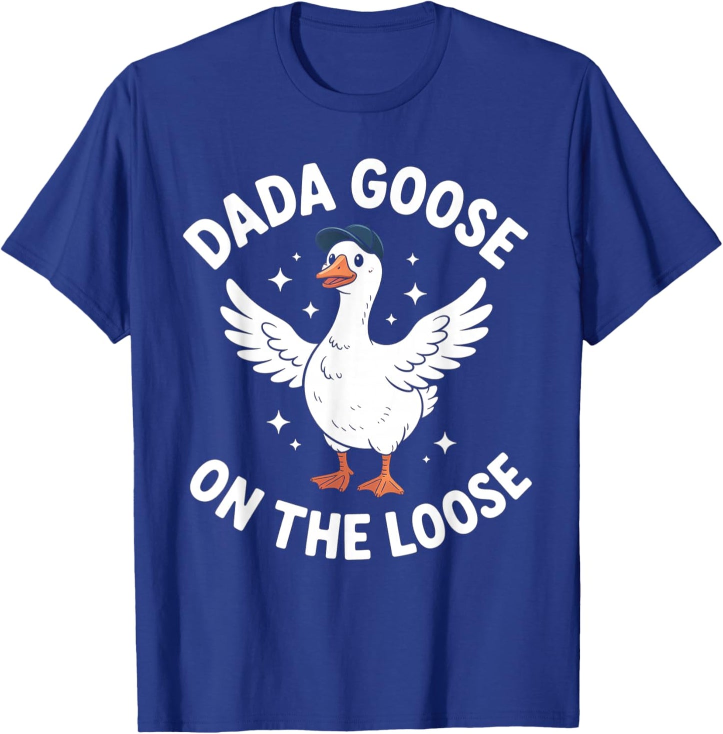 Silly Goose Dad New Dad Pregnancy Announcement Fathers Day T-Shirt - T-Shirt | Royal