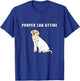 Proper Lab Attire Shirt| Funny Laboratory Dog Pun| Science T-Shirt - T-Shirt | Royal