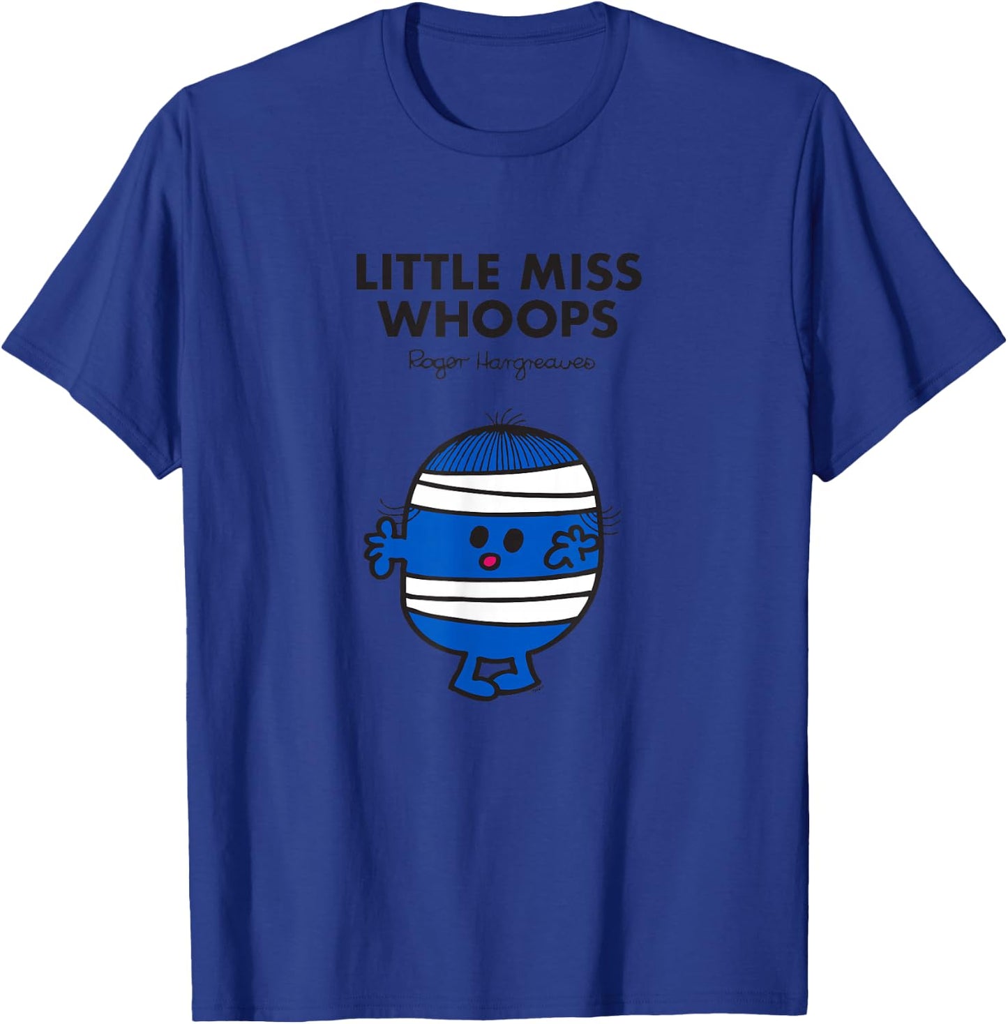 Mr. Men Little Miss Whoops T-Shirt - T-Shirt | Royal