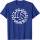 Volleyball Welcome to the Block Party elite player fun shirt T-Shirt - T-Shirt | Royal