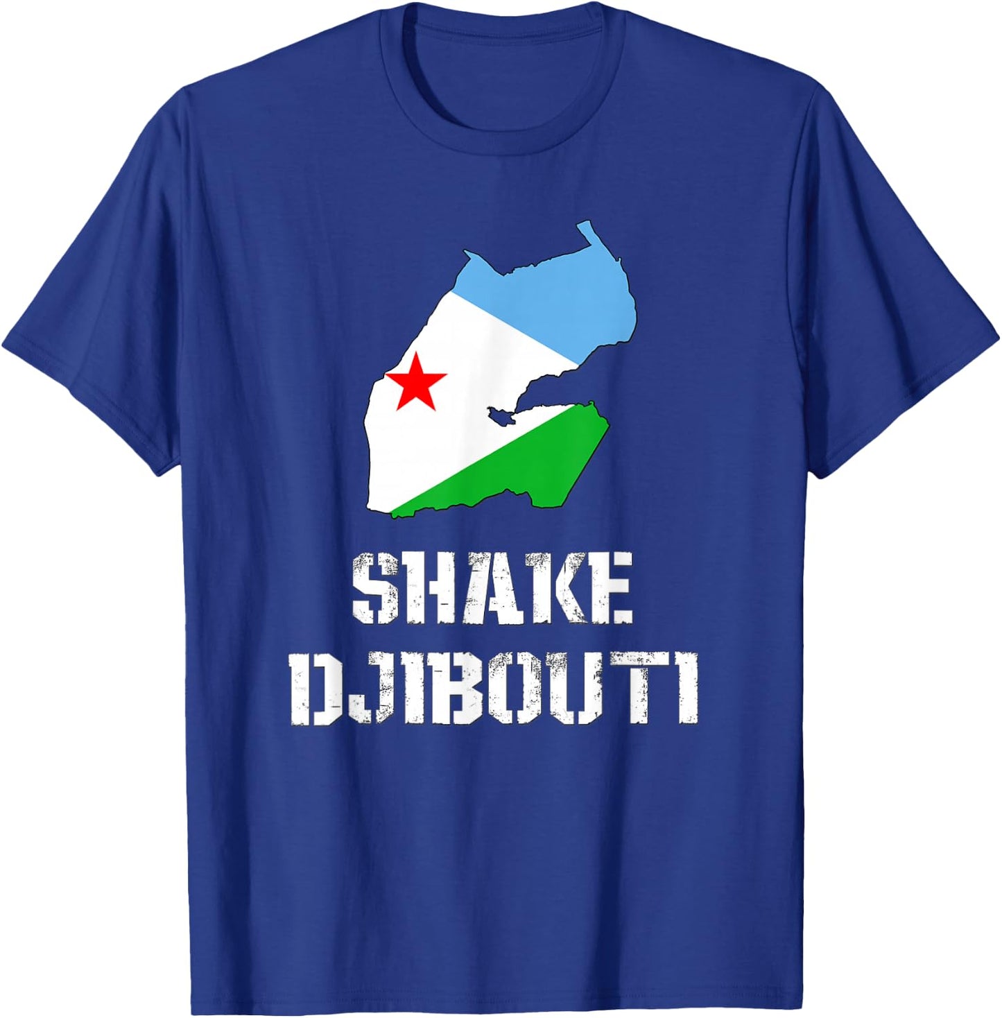 Funny SHAKE DJIBOUTI T-Shirt - T-Shirt | Royal