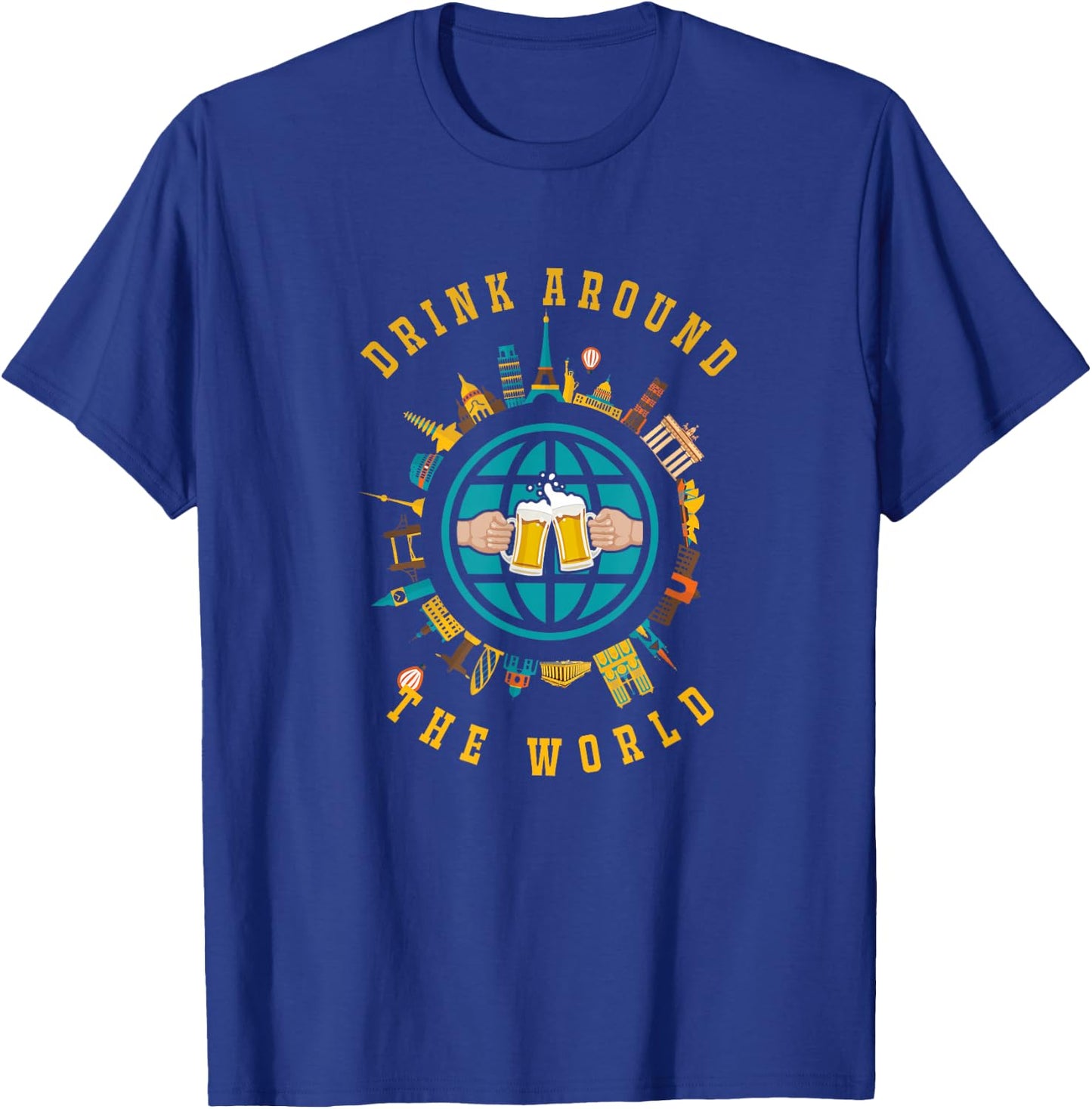 Adult Vacation Drinking T-Shirt - T-Shirt | Royal
