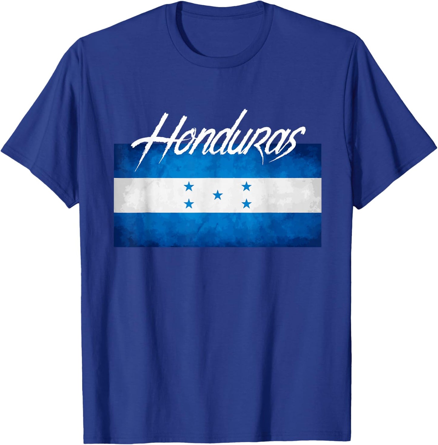 Honduras Flag T shirt T-Shirt - T-Shirt | Royal