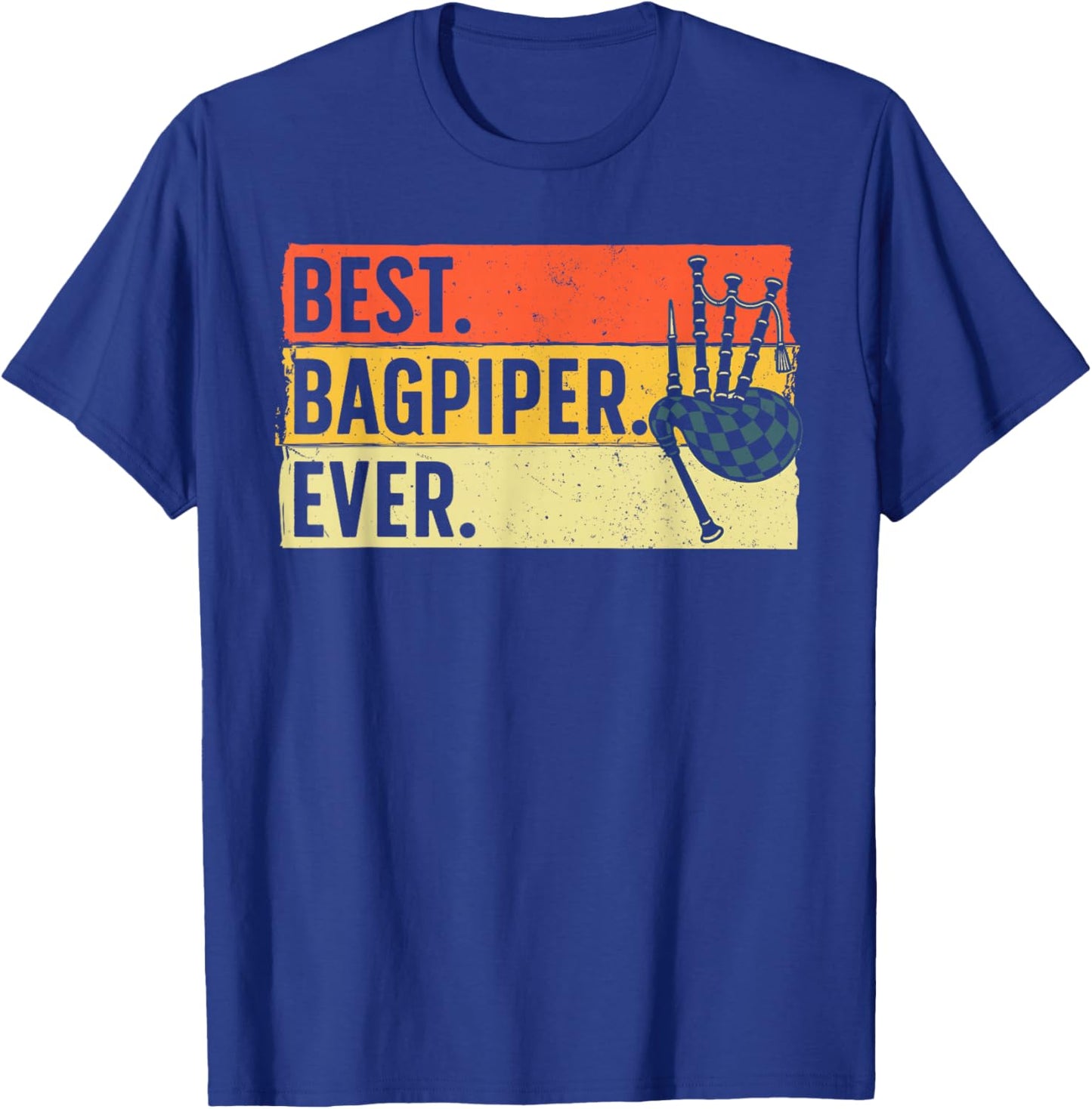 Best Bagpipe Design Women Bagpipe Player Bagpiper T-Shirt - T-Shirt | Royal