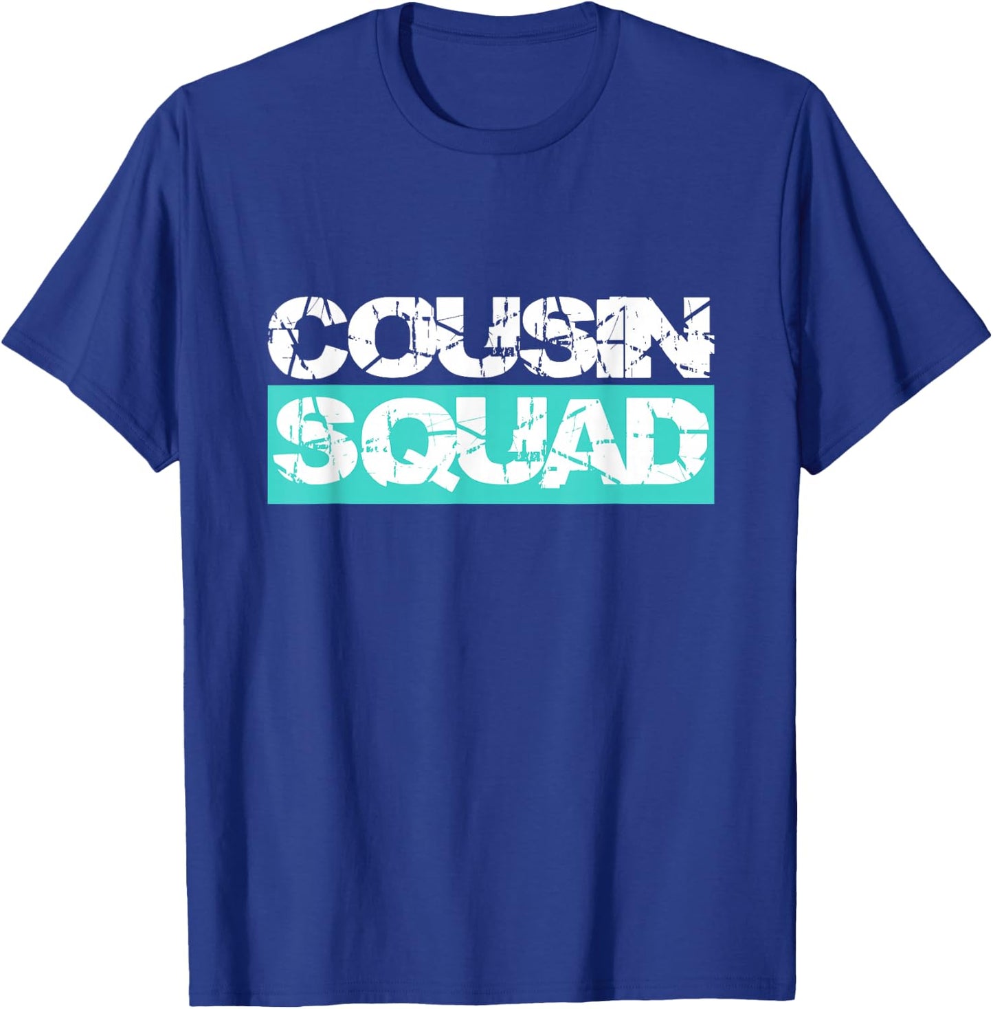Cousin Squad Kids Women Men Girl Funny Gift T-Shirt - T-Shirt | Royal