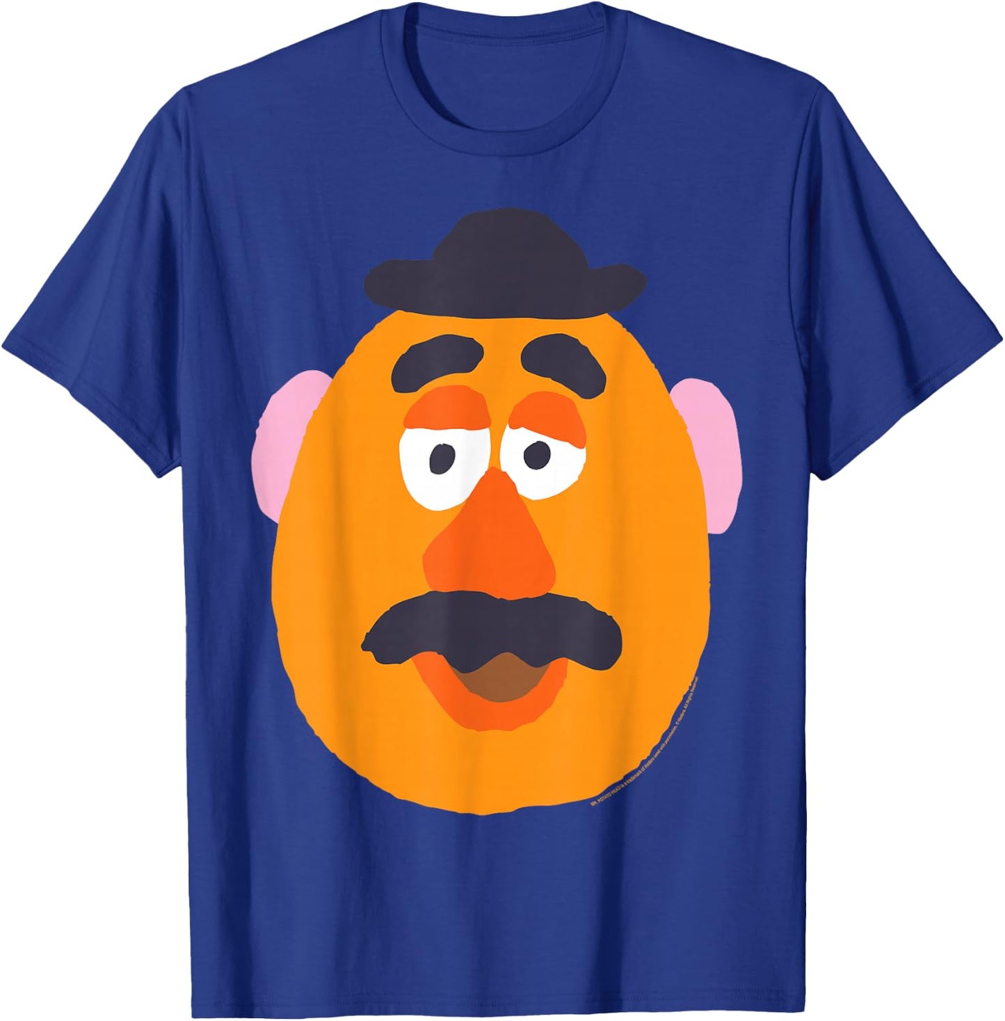 Disney Pixar Toy Story Mr. Potato Head Big Face T-Shirt - T-Shirt | Royal