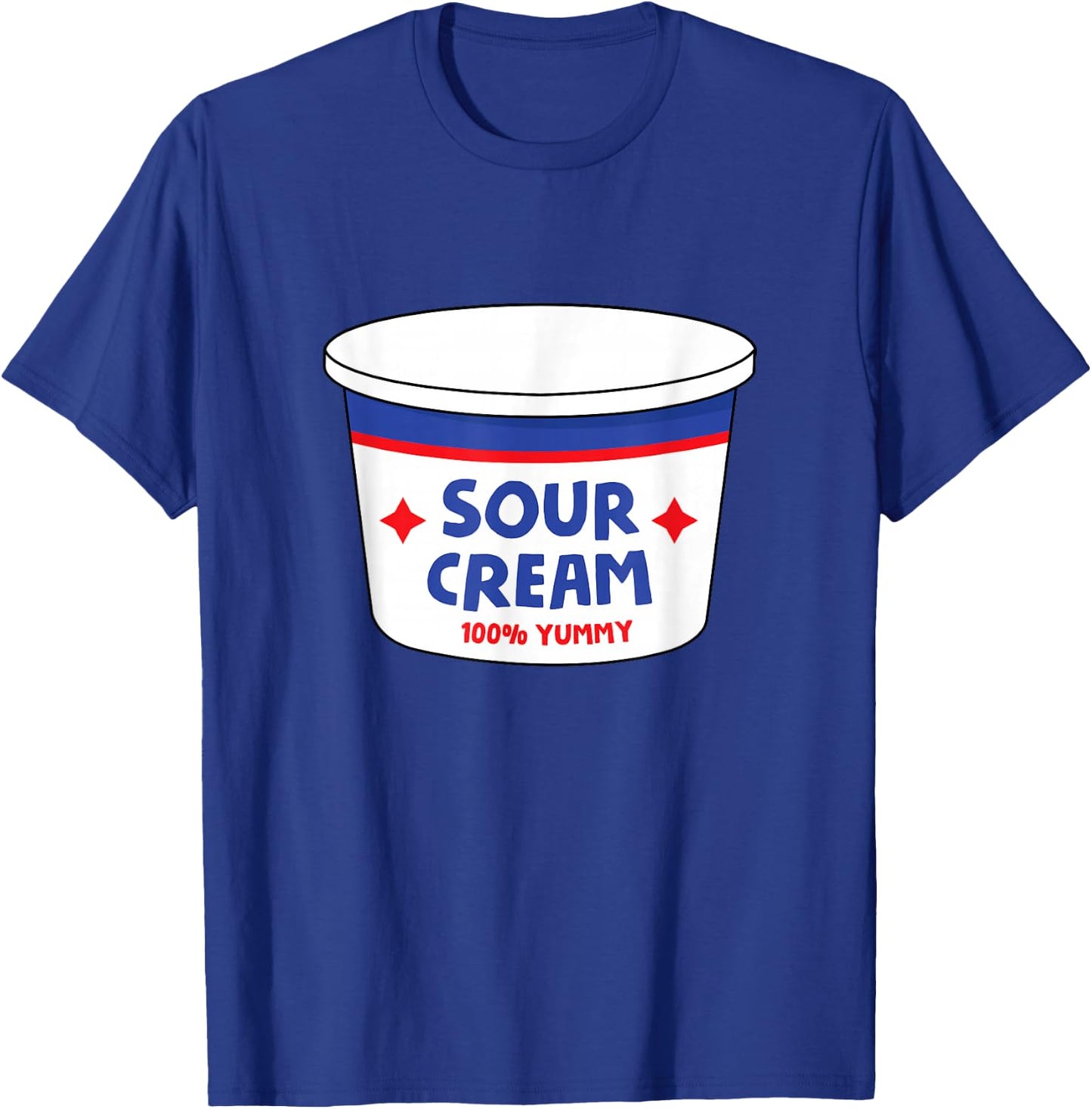 Sour Cream Shirt I love Sour Cream T-Shirt - T-Shirt | Royal