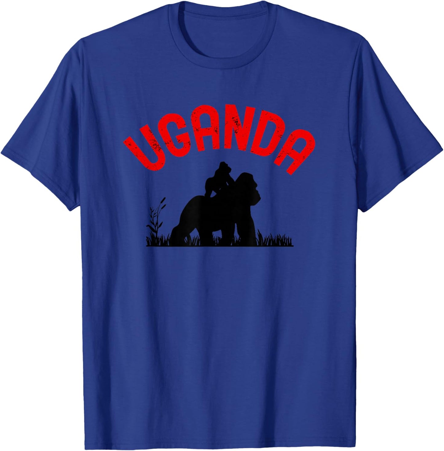 Uganda Gorilla Safari Gift T-Shirt - T-Shirt | Royal