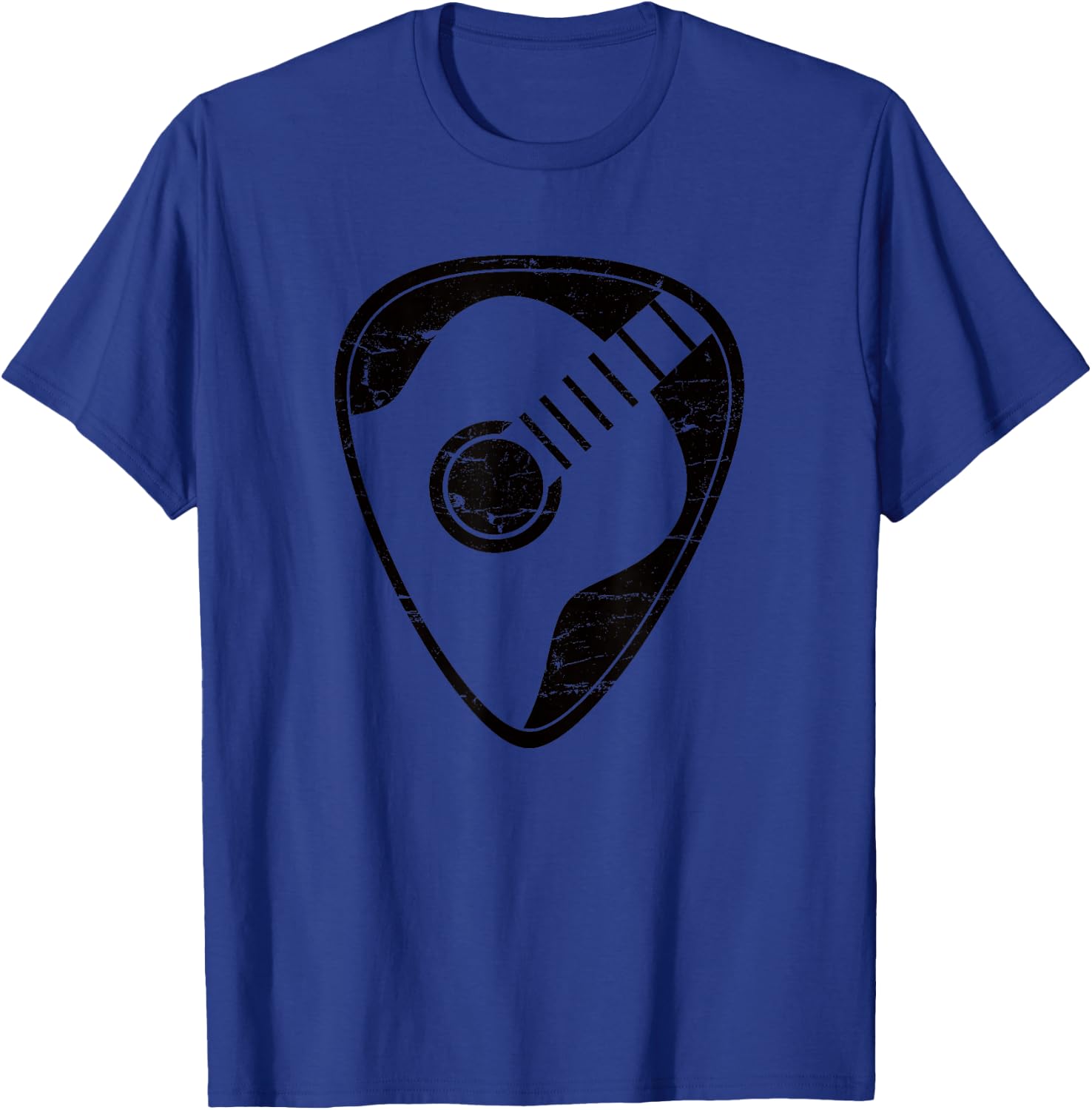 Guitar Plectrum Pick Acoustic Guitarist Shirt Gift T-Shirt - T-Shirt | Royal