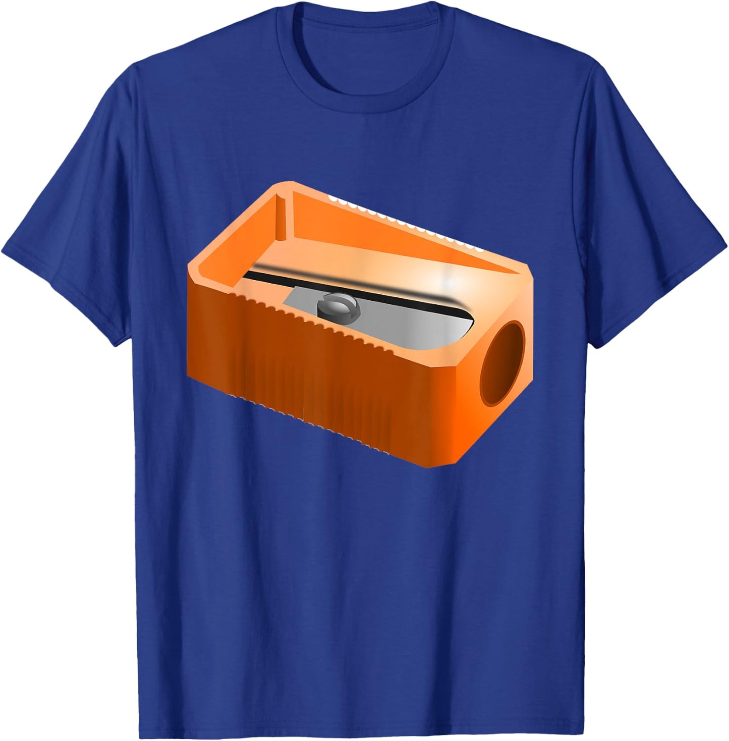Pencil Sharpener Funny Office School Supplies Costume Shirt T-Shirt - T-Shirt | Royal