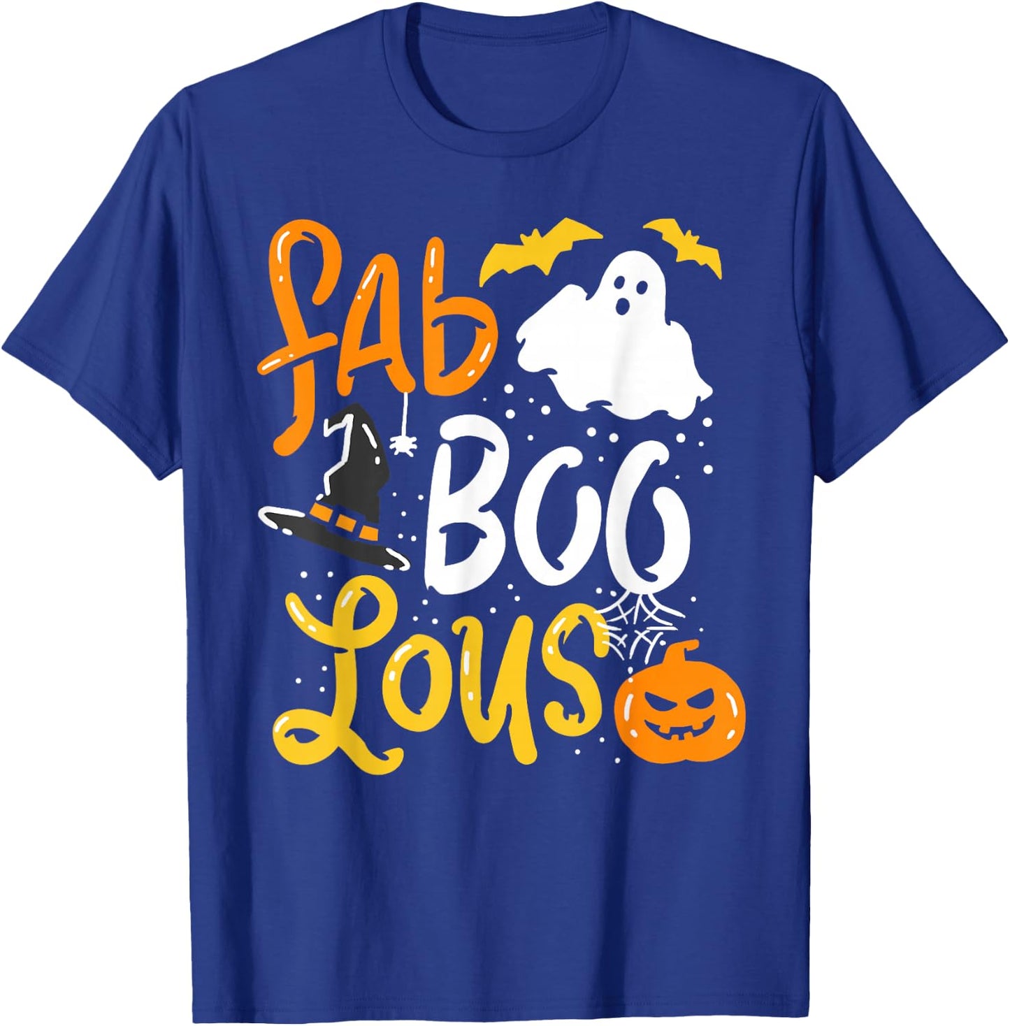 Halloween Shirt Fab Boo Lous Trick Or Treats T-Shirt - T-Shirt | Royal