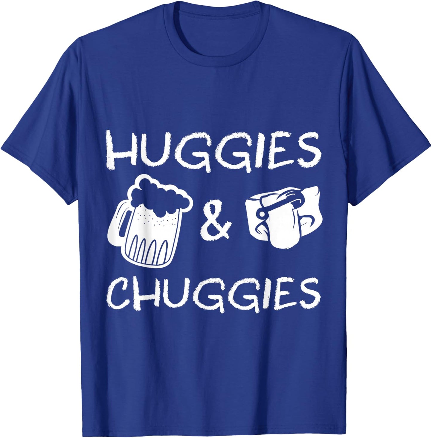 Diaper party, baby shower, dadchelor party, new parent gift T-Shirt - T-Shirt | Royal