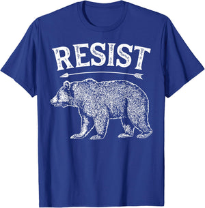 ALT US National Park Resist Service T shirt Bear Vintage T-Shirt - T-Shirt | Royal