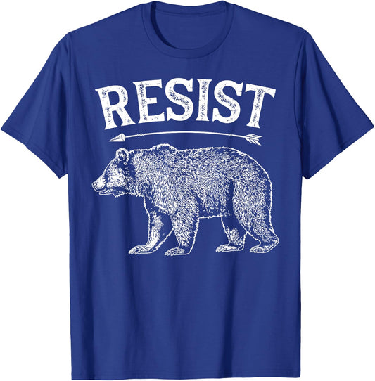 ALT US National Park Resist Service T shirt Bear Vintage T-Shirt - T-Shirt | Royal