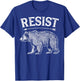 ALT US National Park Resist Service T shirt Bear Vintage T-Shirt - T-Shirt | Royal